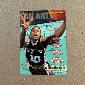 1995-96 Fleer - Dennis Rodman #174 San Antonio Spurs Basketball Card